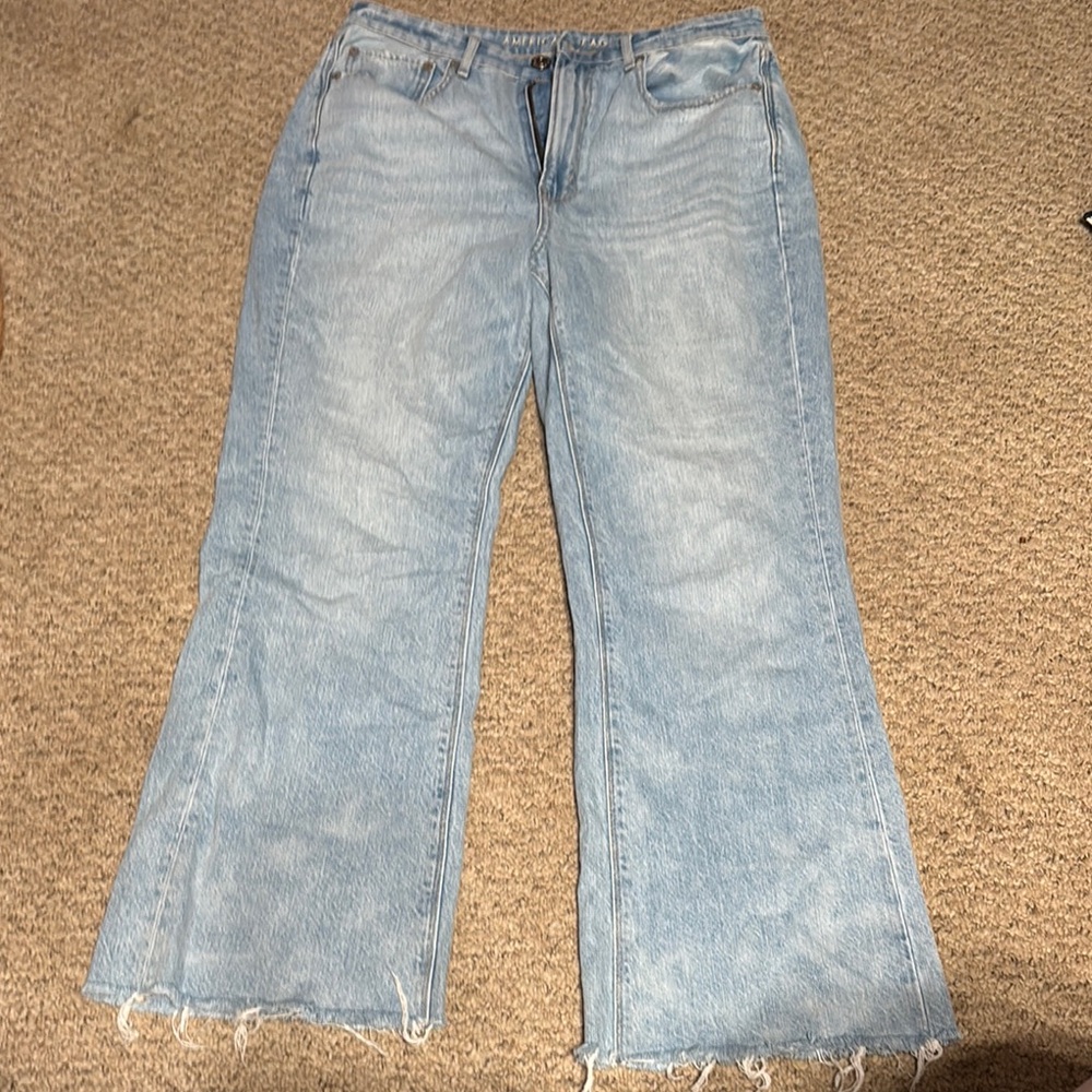 American Eagle Flare Wide Leg Jeans